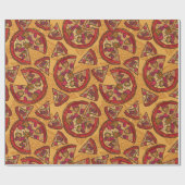 Pizza Geschenkpapier (Flach)
