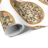 Pizza Geschenkpapier (Rolleneckpunkt)