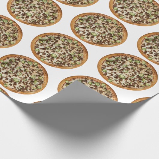 Pizza Geschenkpapier (Ecke)