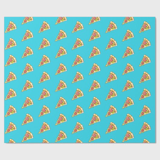 Pizza Geschenkpapier (Flach)
