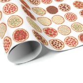 Pizza Geschenkpapier (Rolleneckpunkt)