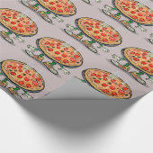 Pizza Geschenkpapier (Ecke)