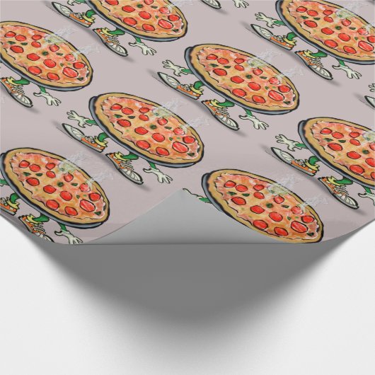 Pizza Geschenkpapier (Ecke)