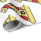 PIZZA GESCHENKPAPIER (Rolleneckpunkt)