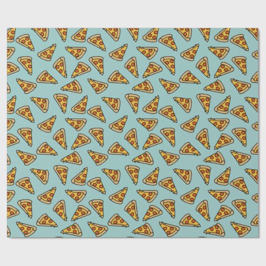 Pizza Geschenkpapier (Flach)