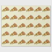 pizza geschenkpapier (Flach)