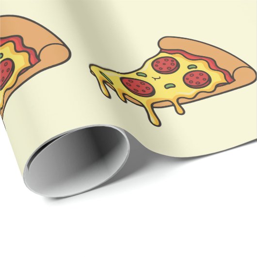 pizza geschenkpapier (Rolleneckpunkt)