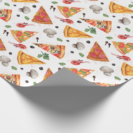 Pizza Geschenkpapier (Ecke)