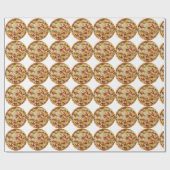 Pizza Geschenkpapier (Flach)