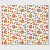 Pizza Geschenkpapier (Flach)