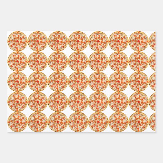 Pizza Geschenkpapier Set (Vorderseite 2)
