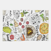 Pizza geschirrtuch (Horizontal)