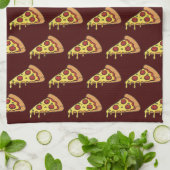 Pizza Geschirrtuch (Gefaltet)