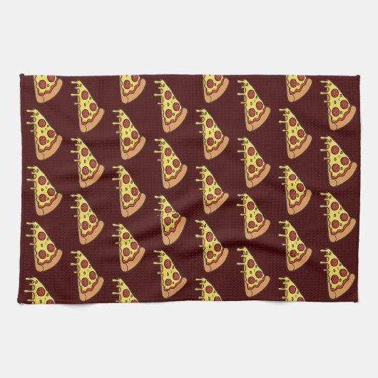 Pizza Geschirrtuch (Horizontal)