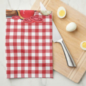 Pizza Geschirrtuch (Viertel Falte)