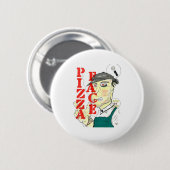 "Pizza-Gesicht " Button (Vorne & Hinten)