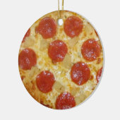 PIZZA-Gewohnheitsverzierung Keramik Ornament (Links)