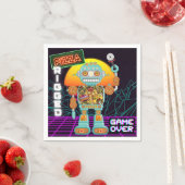 Pizza gezackt serviette (Beispiel)