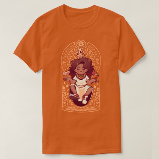 Pizza Goddess T-Shirt (Design vorne)
