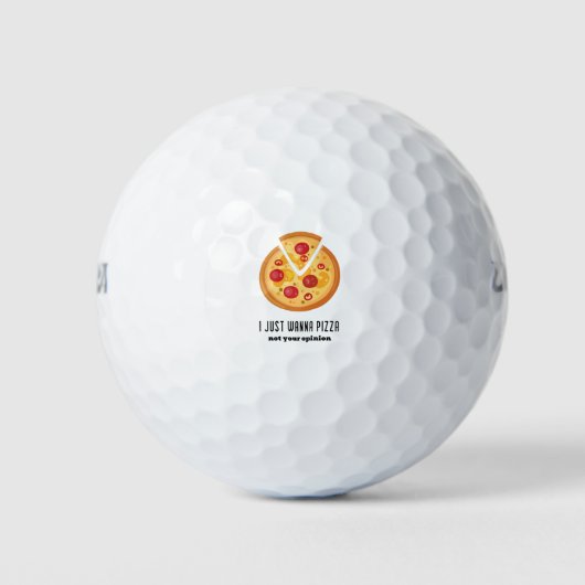 Pizza Golfball (Vorderseite)