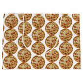 Pizza Große Geschenktüte (Vorderseite)