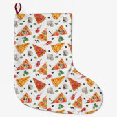 Pizza Großer Weihnachtsstrumpf (Vorderseite)
