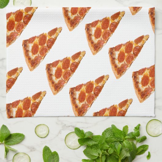 Pizza-Hände Handtuch (Gefaltet)