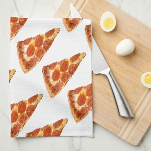 Pizza-Hände Handtuch (Viertel Falte)