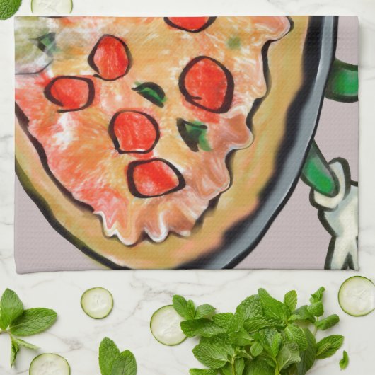 Pizza Handtuch (Gefaltet)