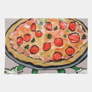 Pizza Handtuch