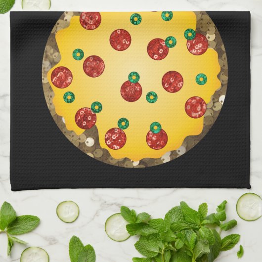 Pizza Handtuch (Gefaltet)