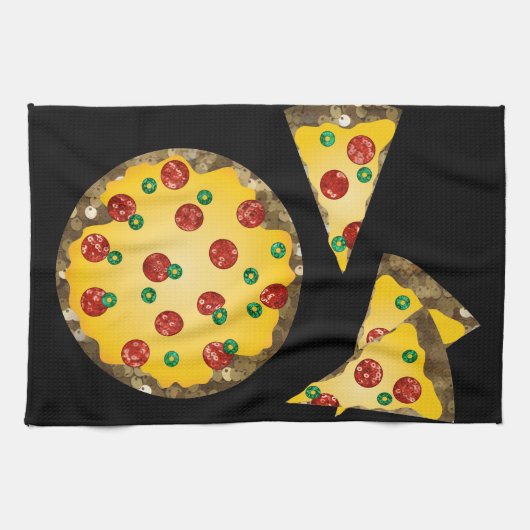 Pizza Handtuch (Horizontal)