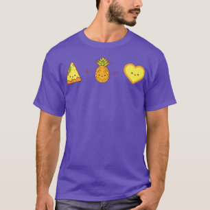 Pizza Hawaii Design für Ananas Pizza Lover T-Shirt