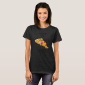 Pizza Hawaii Pineapple Pizza Food 3 T-Shirt (Vorne ganz)