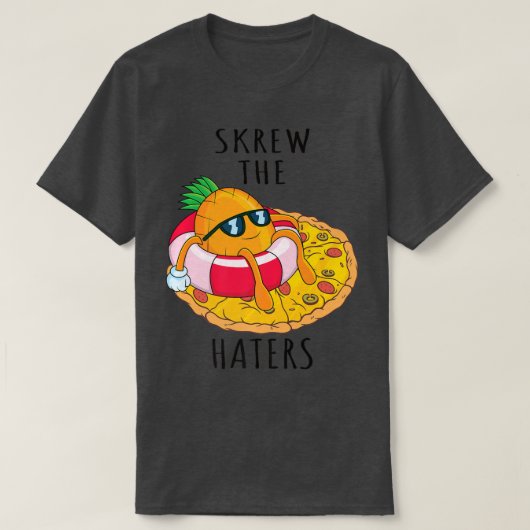 Pizza Hawaii Pineapple Pizza Food 699  T-Shirt (Design vorne)