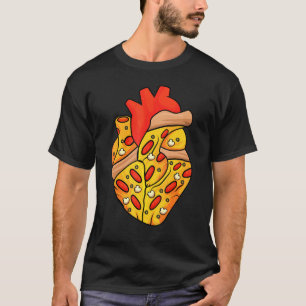 Pizza Heart Slice Neapolitan Pizzeria Pizzaiolo Ca T-Shirt