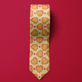 Pizza Hearts Niedlich Fun Pizza Lover Krawatte