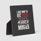 Pizza-Horrorfilme-Halloween-Design_1 Fotoplatte (Vorderseite)