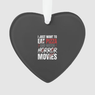 Pizza-Horrorfilme-Halloween-Design_1 Ornament