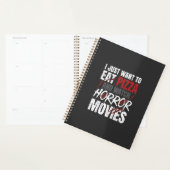 Pizza-Horrorfilme Halloween-Design_1 Planer (Anzeige)