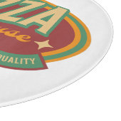 Pizza House Retro Style Schneidebrett (Ecke)