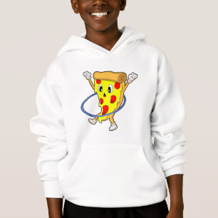 Pizza in Fitness mit Reifen der Fitness.PNG Hoodie