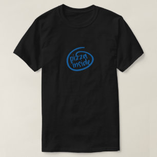 Pizza innen T-Shirt