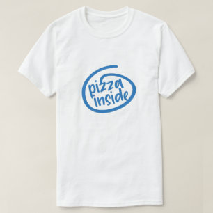 Pizza innen T-Shirt
