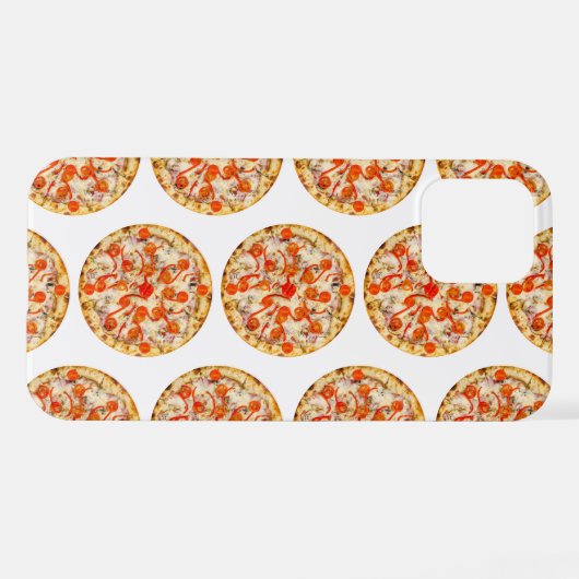 Pizza iPhone Hülle (Rückseite (Horizontal))