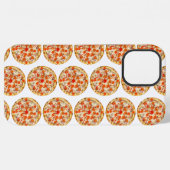 Pizza iPhone Hülle (Rückseite (Horizontal))