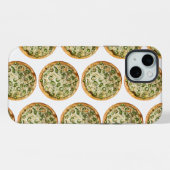 Pizza iPhone Hülle (Rückseite (Horizontal))