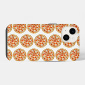 Pizza iPhone Hülle (Rückseite (Horizontal))