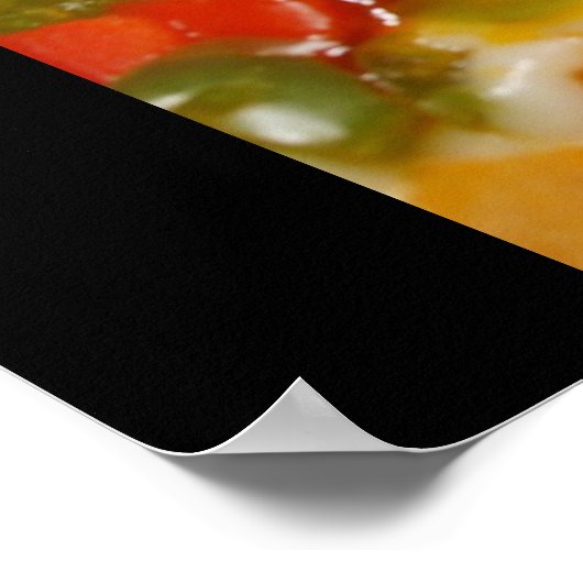 Pizza Irgendjemand? Poster (Ecke)