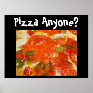Pizza Irgendjemand? Poster